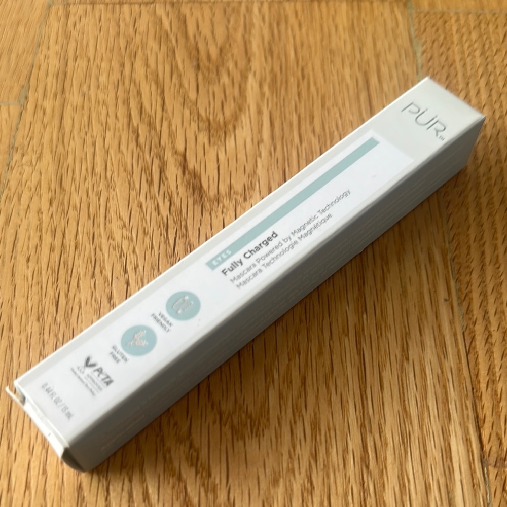 PUR VEGAN Fully Charged Mascara in White Box NWB NWT
